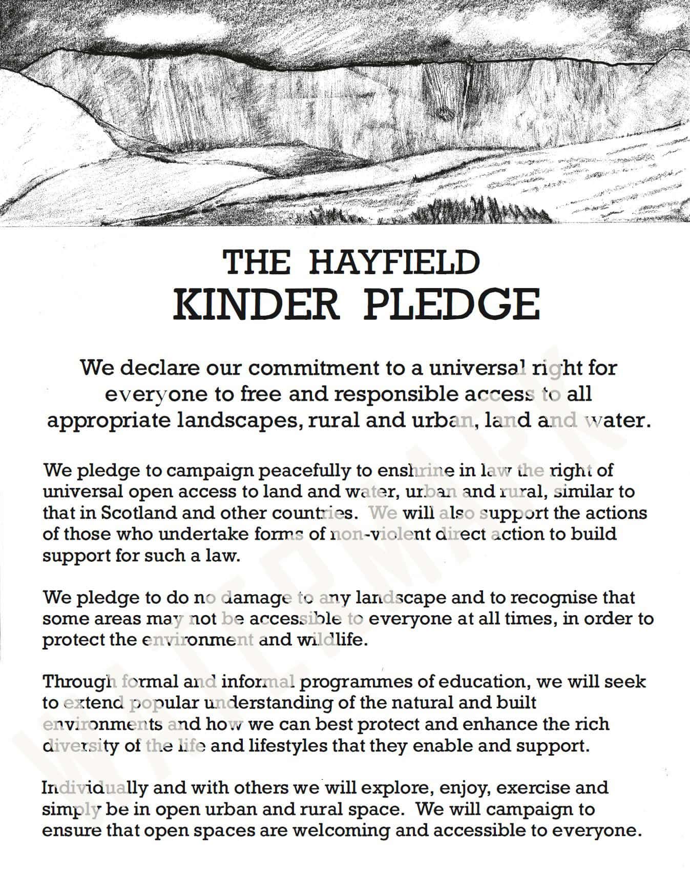 The Kinder Pledge